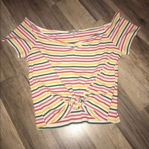Stripped Colorful Blouse